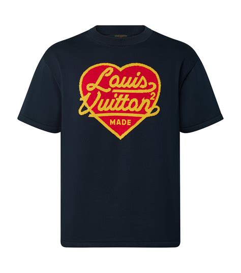 louis vuitton heart t shirt